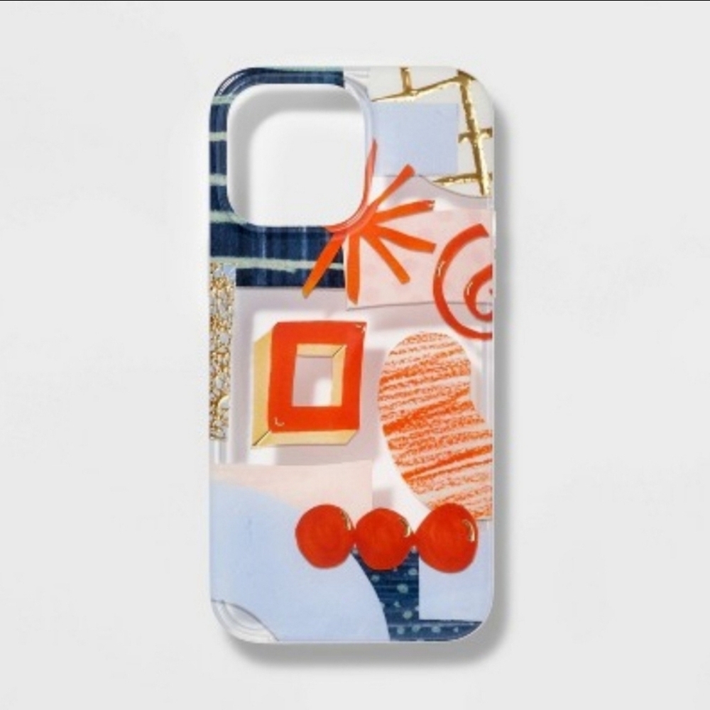 Clear Geometric Patterns Case for Apple iPhone 14 Pro Max by Heyday